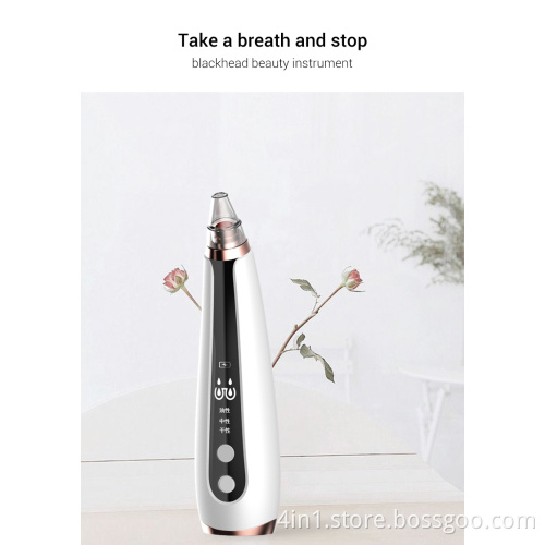 Electric Suction Blackhead Remover Vacuum Pore Cleaner